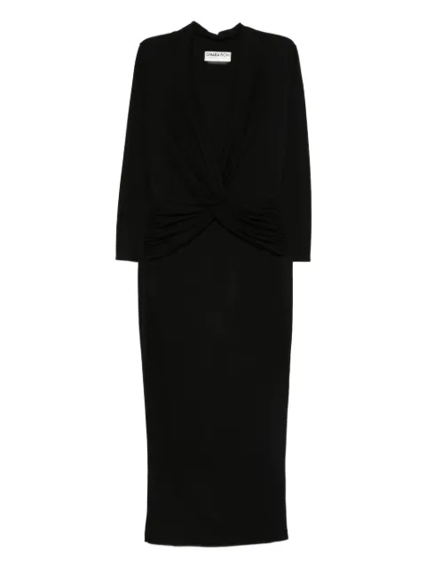 CHIARA BONI La Petite Robe twist-detail midi dress