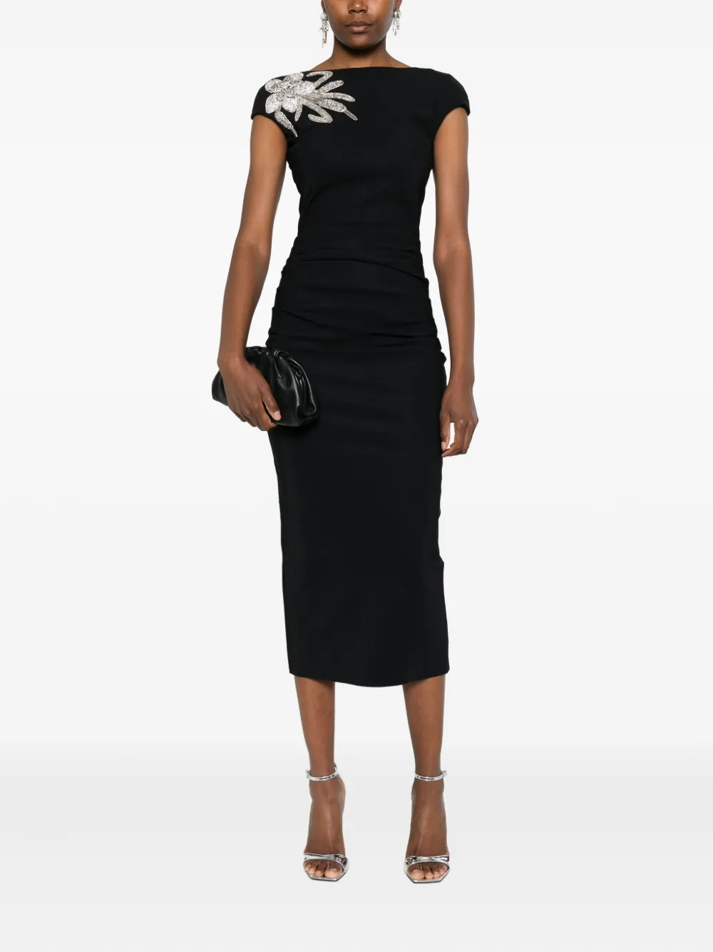 CHIARA BONI La Petite Robe Hesup cap-sleeve midi dress | Cocktail & Party Dresses | Image 2