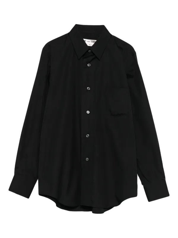 Comme Des Garçons ポケット ロングスリーブシャツ | ブラック 