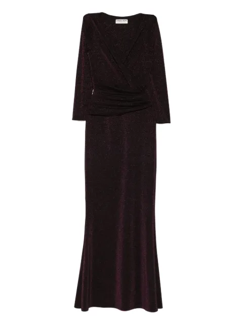 CHIARA BONI La Petite Robe metallic maxi dress