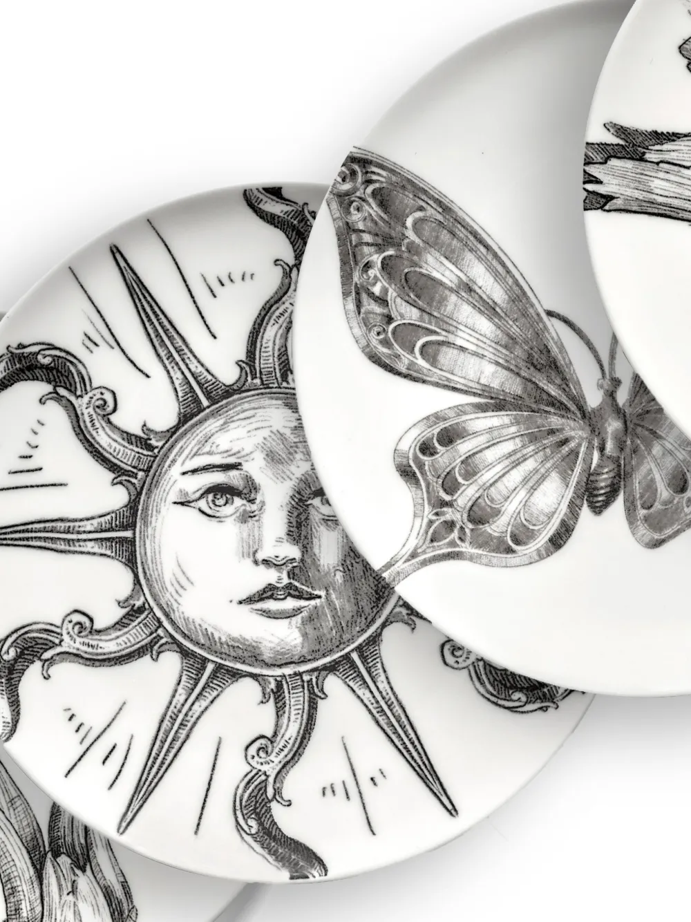 Serax x Tomorrowland porcelain plate (set of four) | Tableware | Image 2