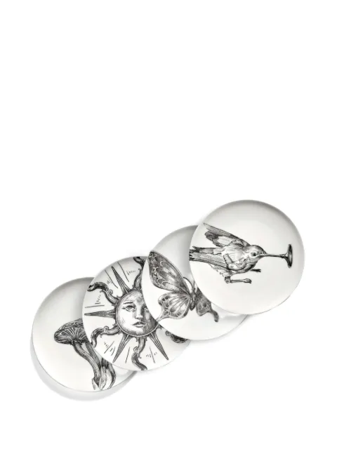 Serax x Tomorrowland porcelain plate (set of four)