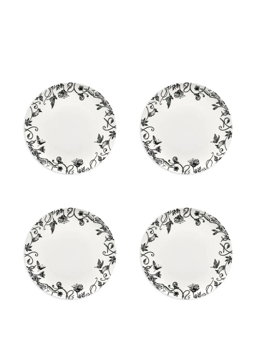 Serax x Tomorrowland floral-print plate (set of four) | Tableware | Image 2