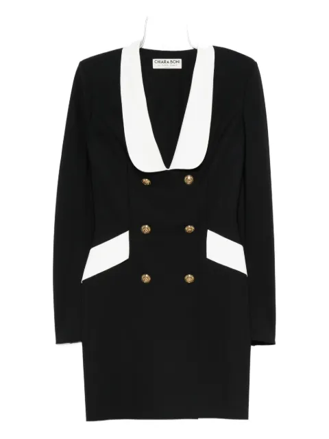 CHIARA BONI La Petite Robe double-breasted blazer dress