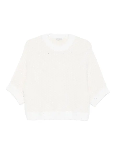 Peserico embellished sweater