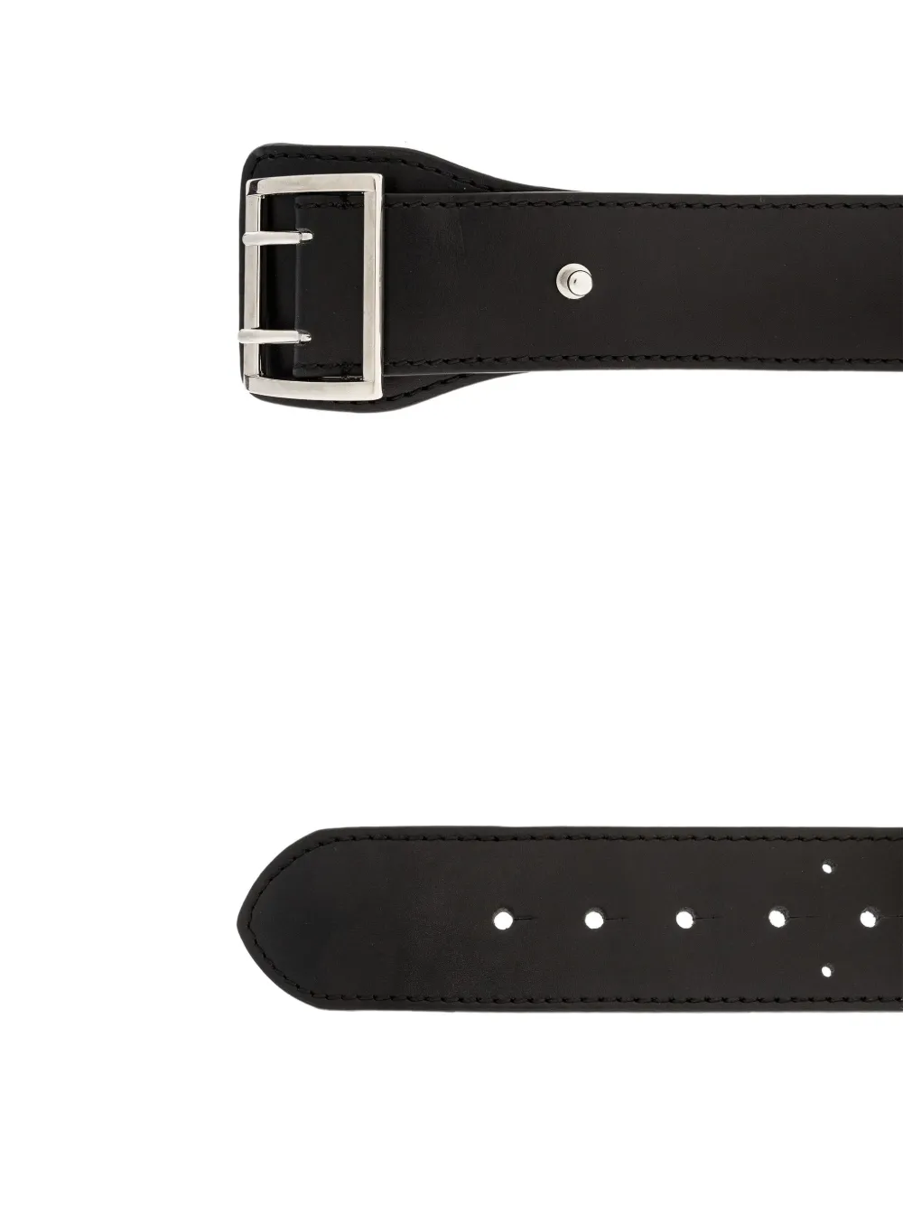 VETEMENTS Riem met studs Zwart