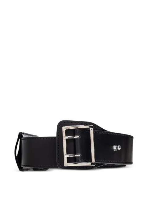 VETEMENTS leather studded belt