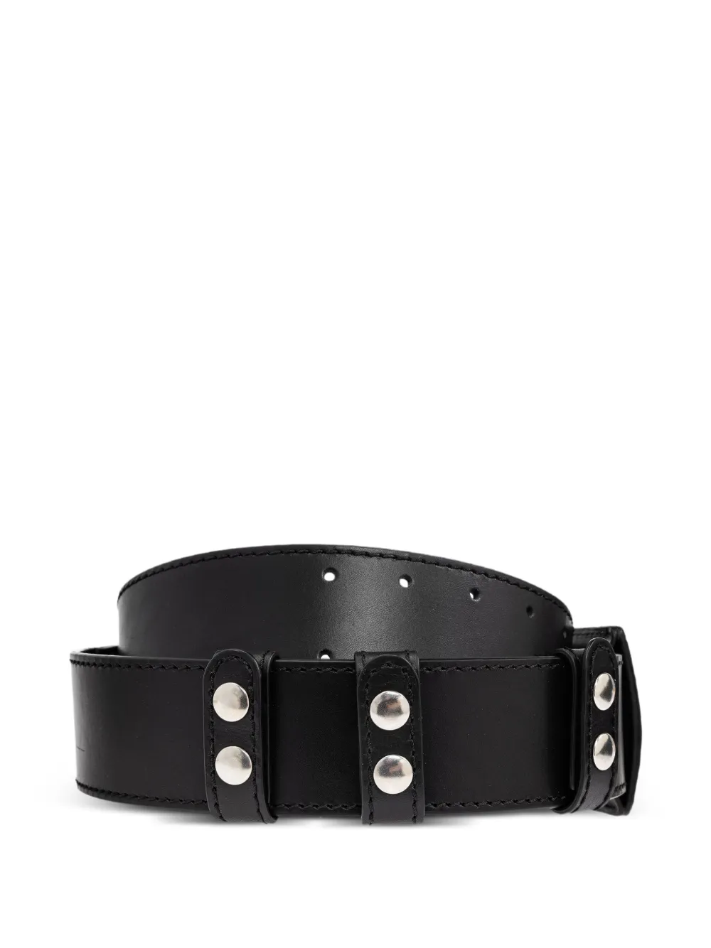 VETEMENTS Riem met studs Zwart