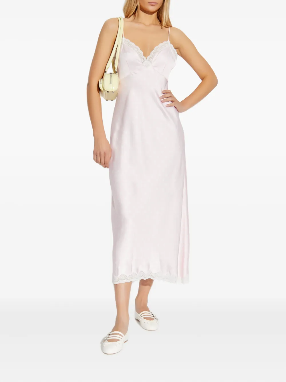 LoveShackFancy Manuela lace-trimmed polka-dot maxi dress | Day Dresses | Image 2