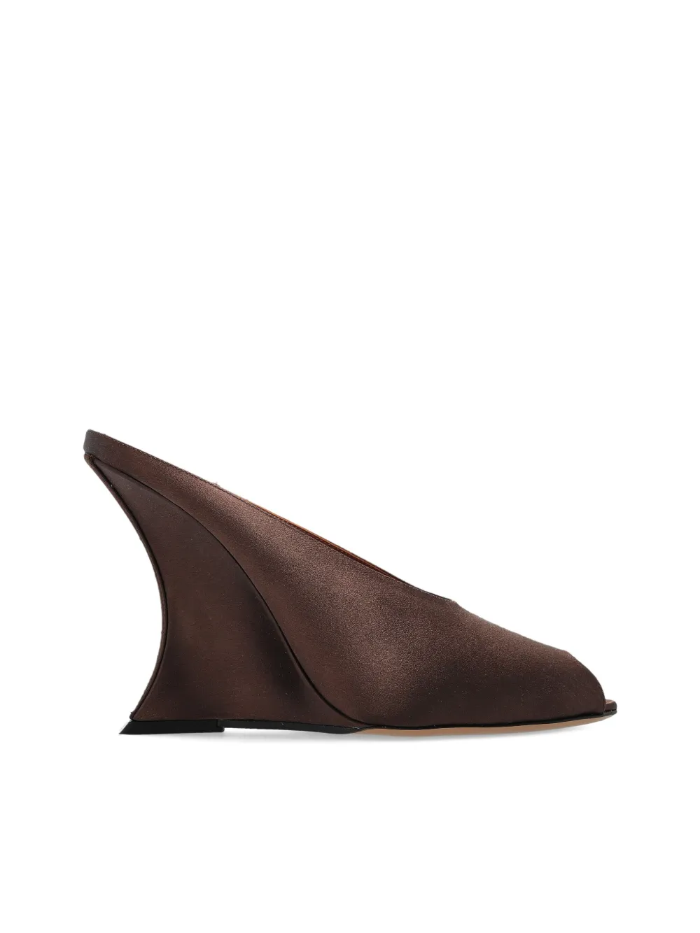 Paris Texas 125mm satin-finish heeled sandals | Brown | Image 1