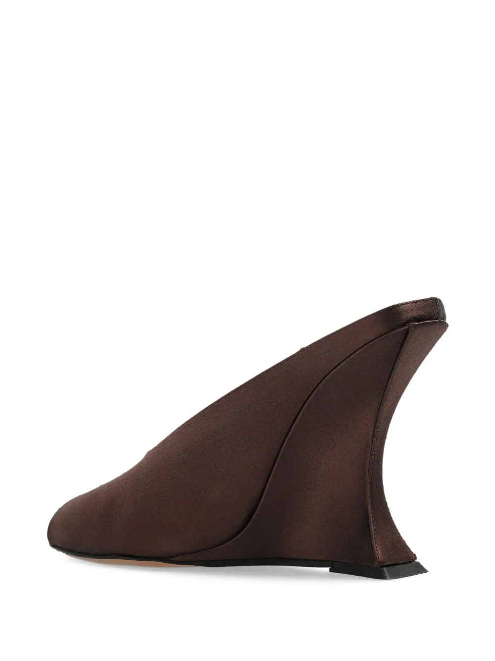 Paris Texas 125mm satin-finish heeled sandals Brown