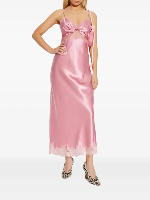chinese dress ladies Stolen Stores Classic Maxi Pink Slip Dress main image 1