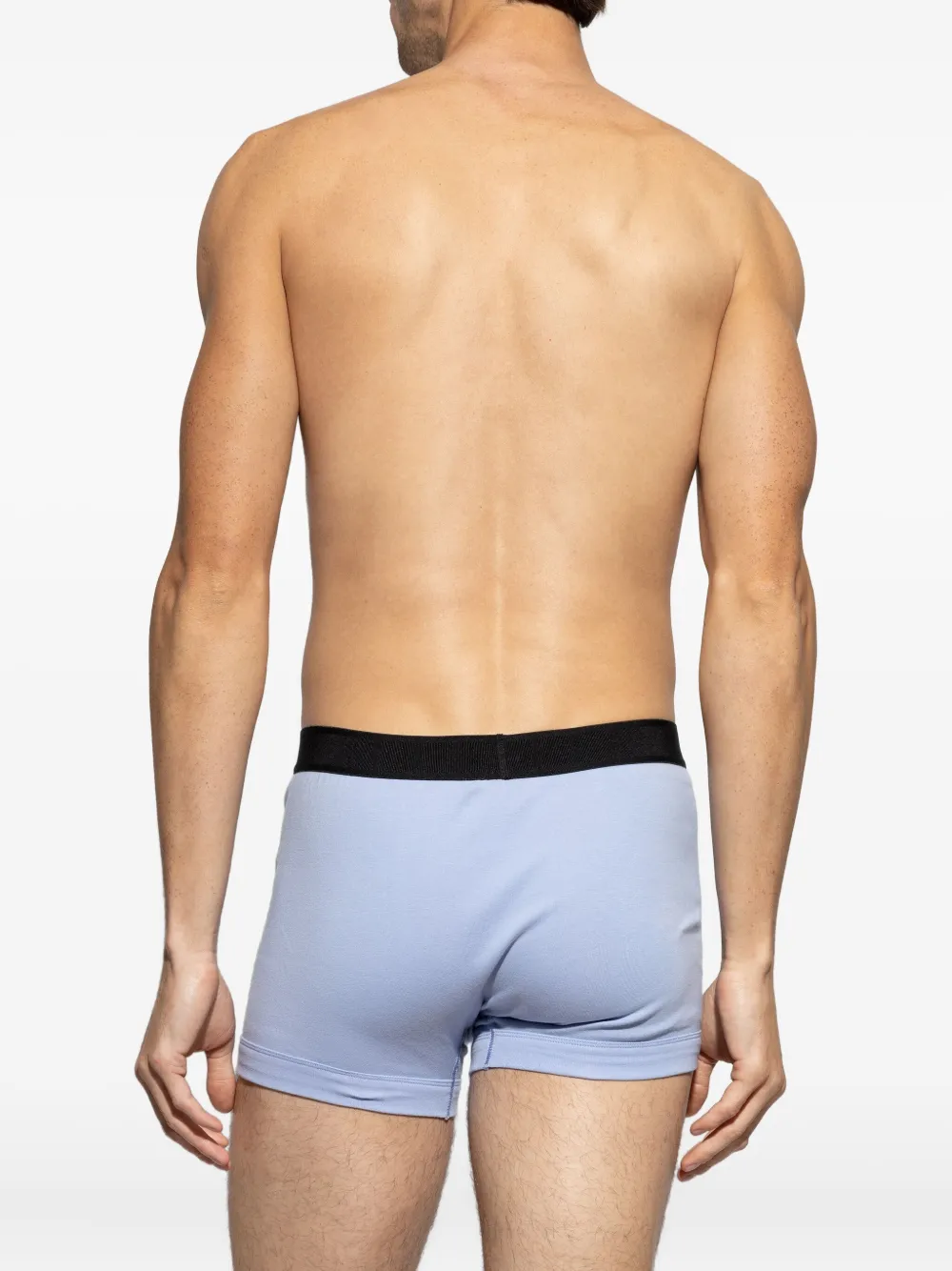 TOM FORD Boxershorts met logo tailleband Blauw