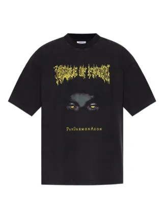 VETEMENTS グラフィック Tシャツ | ブラック | FARFETCH JP