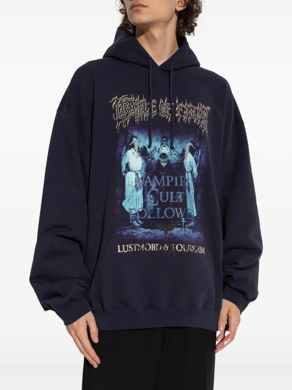 VETEMENTS graphic-print hoodie | Hoodies | Image 2