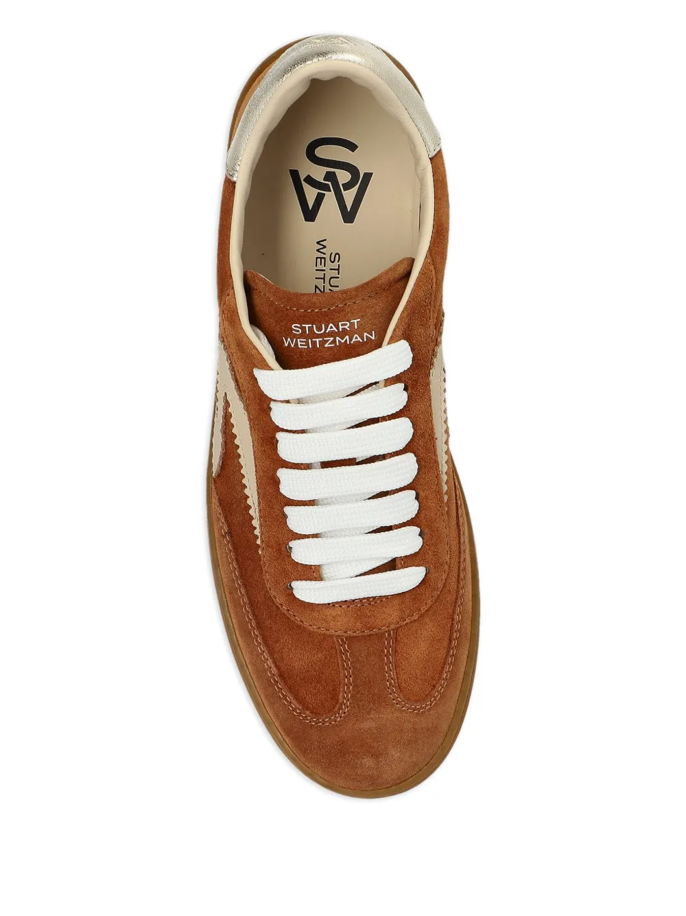 Stuart Weitzman Runaround suede sneakers Brown