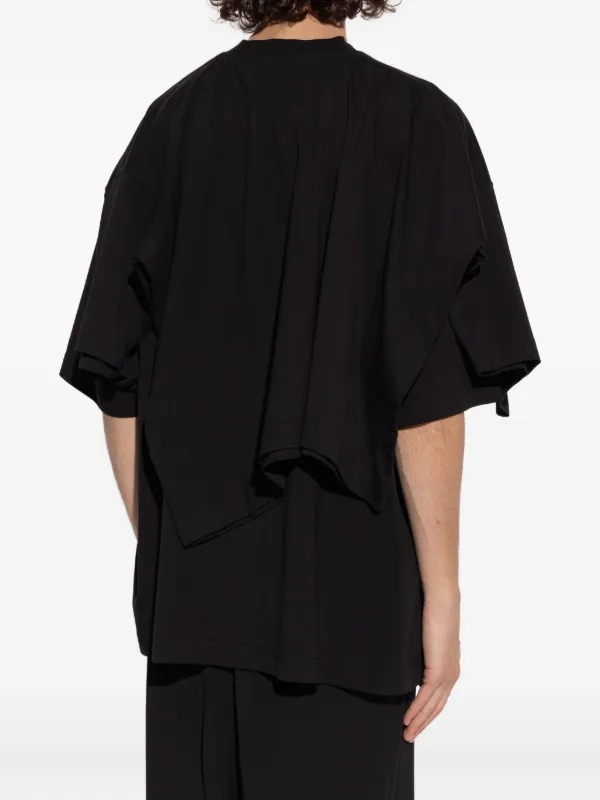 VETEMENTS レイヤードパネル Tシャツ | ブラック | FARFETCH JP