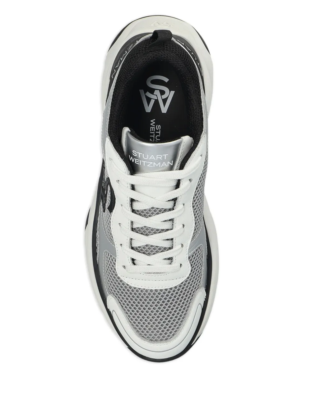 Stuart Weitzman logo-embellished sneakers White