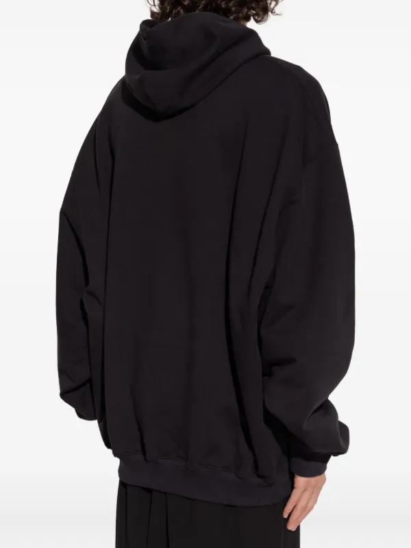 VETEMENTS Night In Paris パーカー | ブラック | FARFETCH JP
