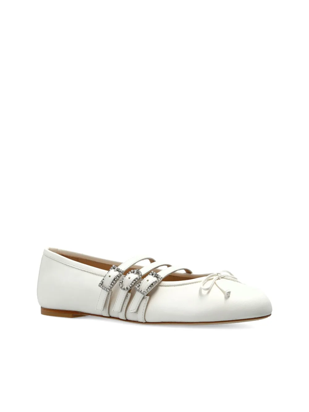Stuart Weitzman Celeste buckle-embellished ballet flats | Image 2