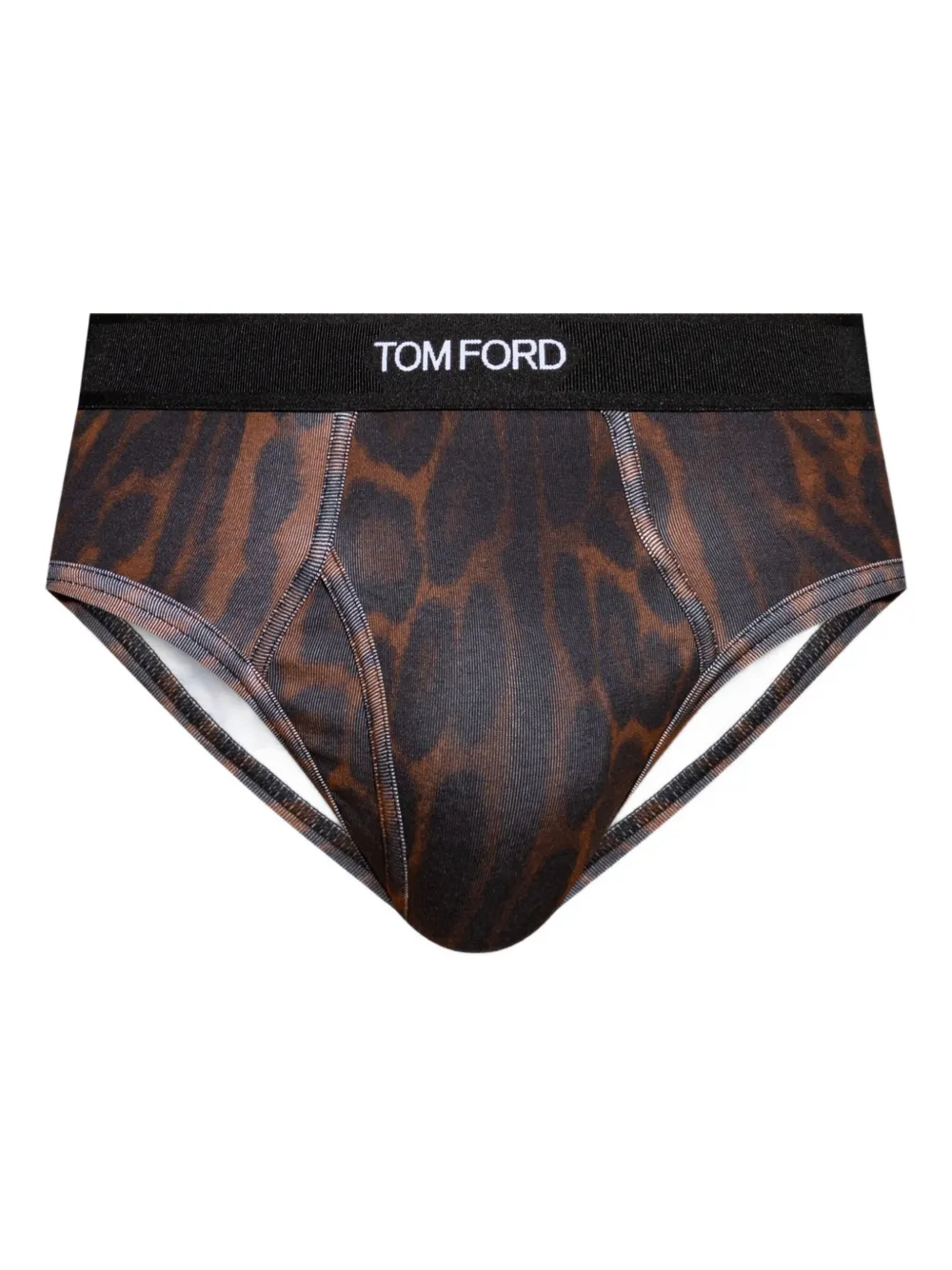 TOM FORD leopard-print briefs | marrón | Image 1