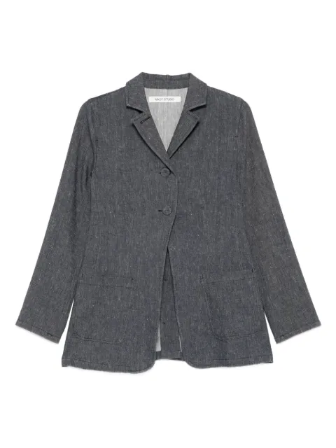 MARK KENLY DOMINO TAN Robin button-fastening blazer