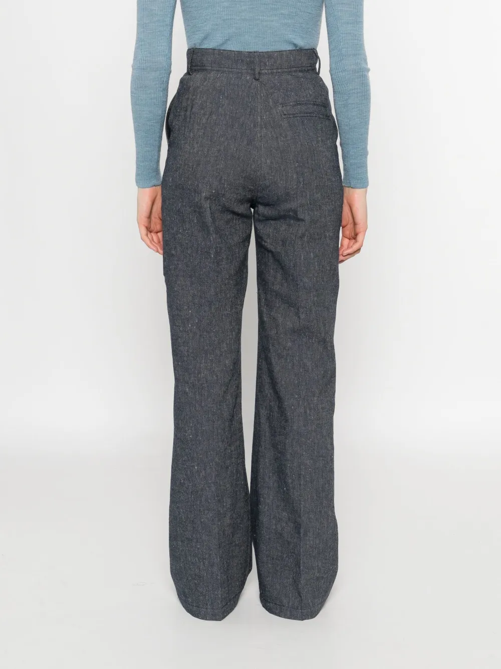MARK KENLY DOMINO TAN Broek met knopen Blauw