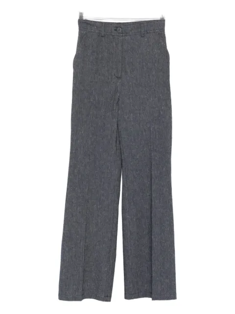 MARK KENLY DOMINO TAN button-fly trousers