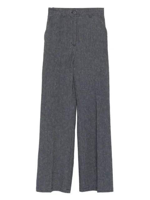 MARK KENLY DOMINO TAN button-fly trousers