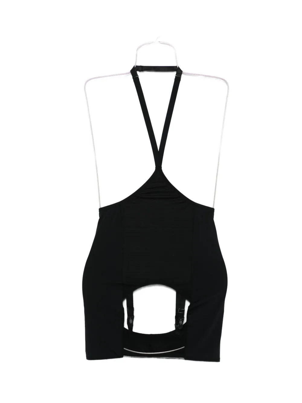 Maison Close Pure Tentation harnas body met rok Zwart