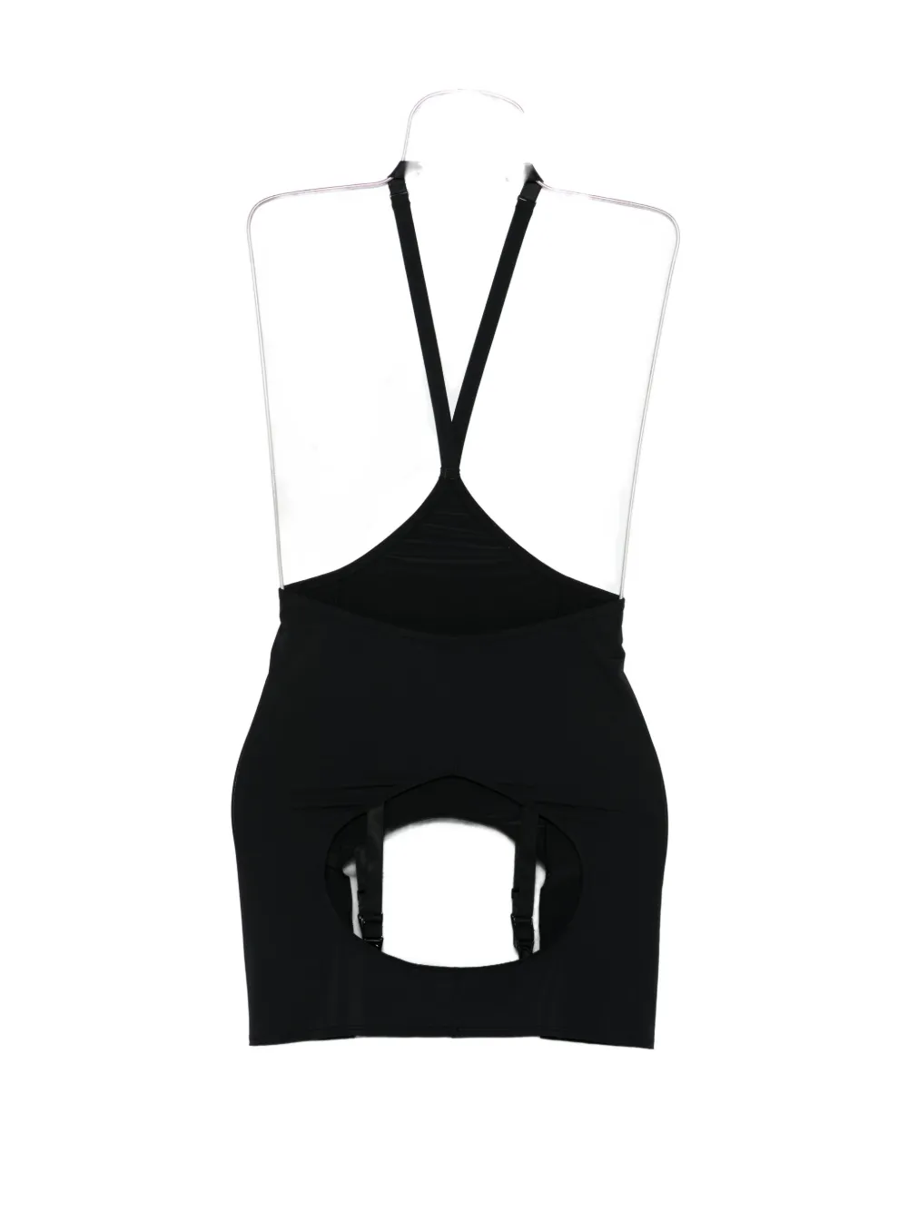 Maison Close Pure Tentation harnas body met rok Zwart