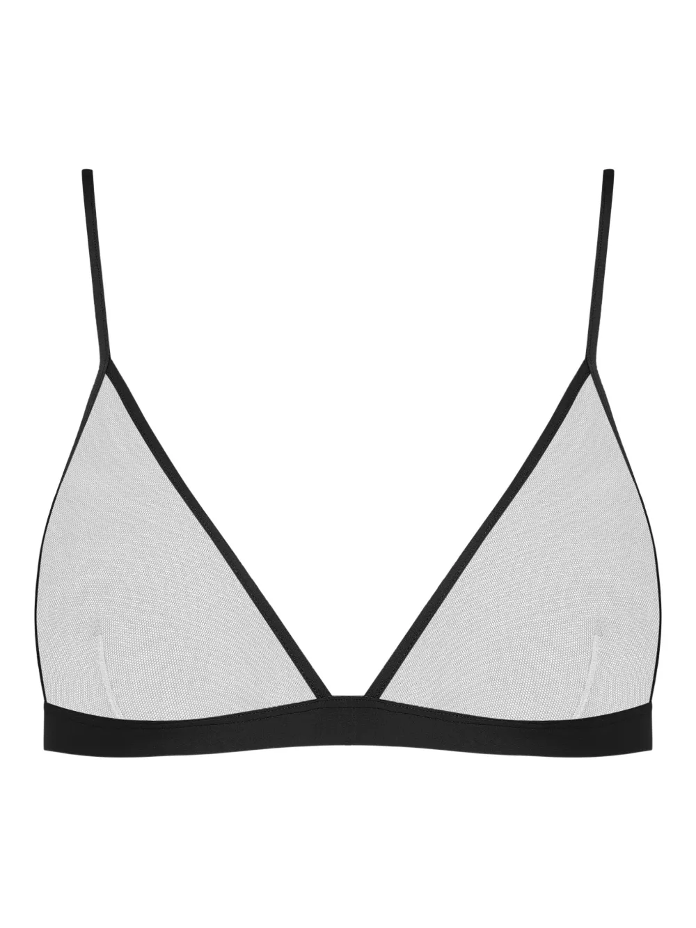 Maison Close Pure Tentation トライアングル メッシュブラ - ブラック Maison Close Pure Tentation トライアングル メッシュブラ - ブラック