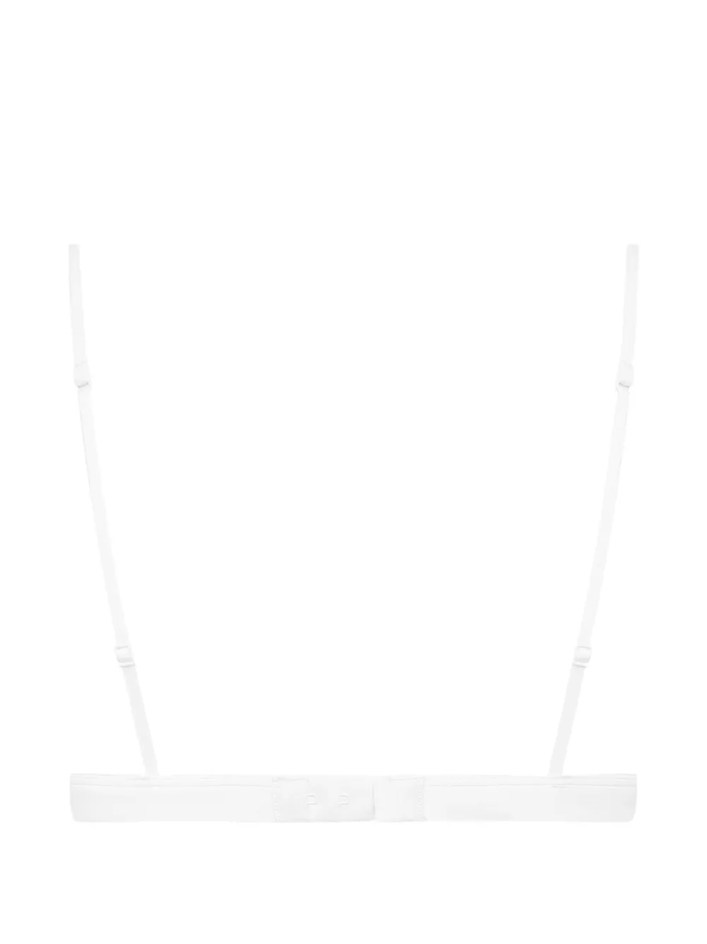  Maison Close Pure Tentation Triangle Mesh Bra - White 