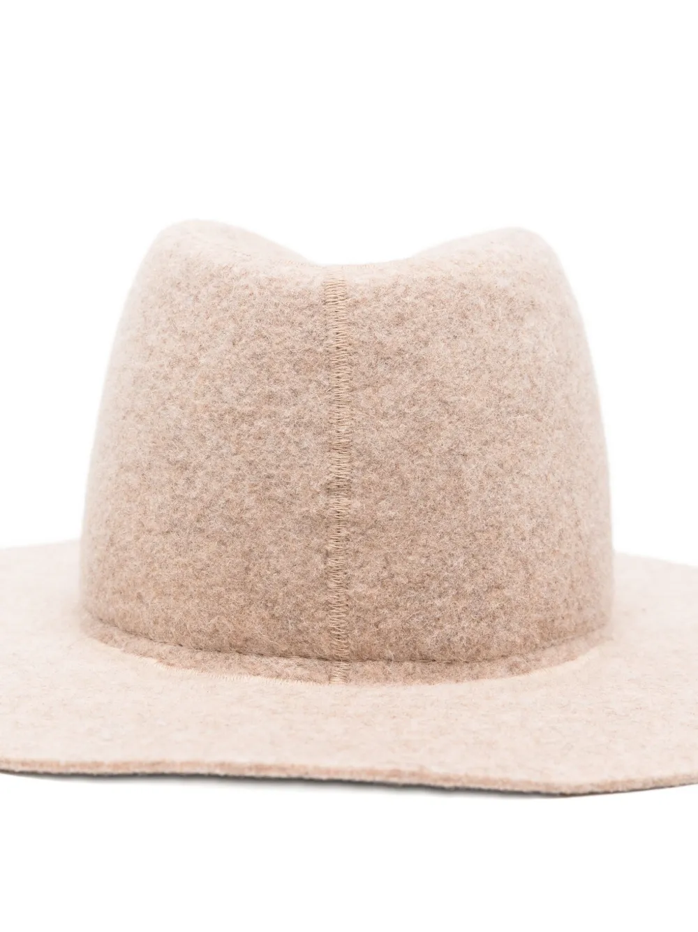 Ruslan Baginskiy Fedora hoed met logoplakkaat Beige