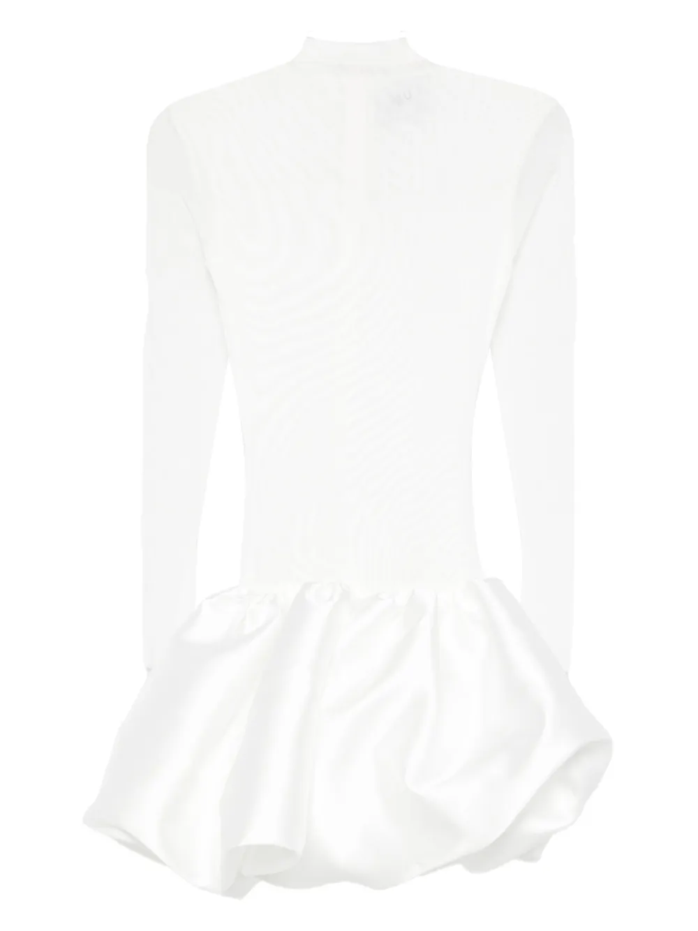 Atu Body Couture Jurk met hoge hals Wit