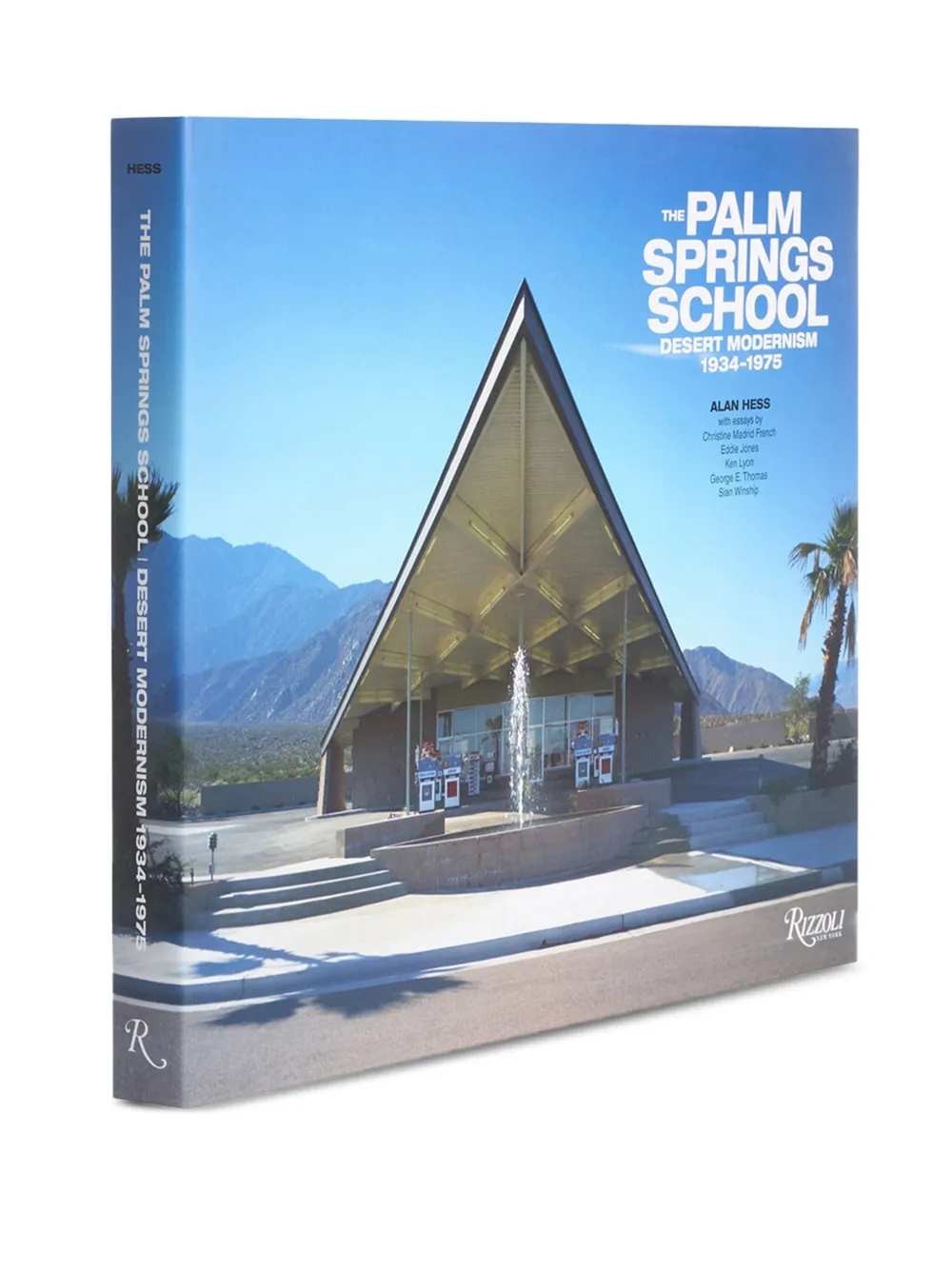 Rizzoli The Palm Springs School: Desert Modernism book | Blue | Image 1