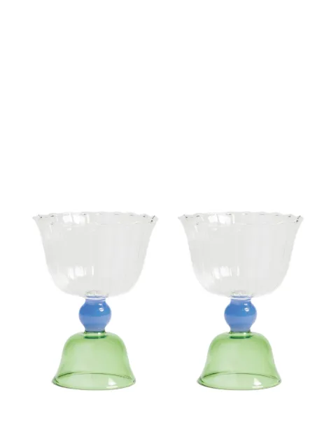 &k Amsterdam Tulip glasses (set of two)