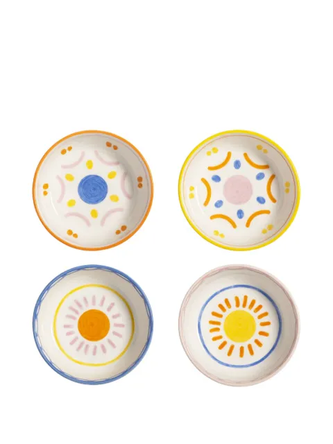 &k Amsterdam Boavista hand-painted bowls (set of four)