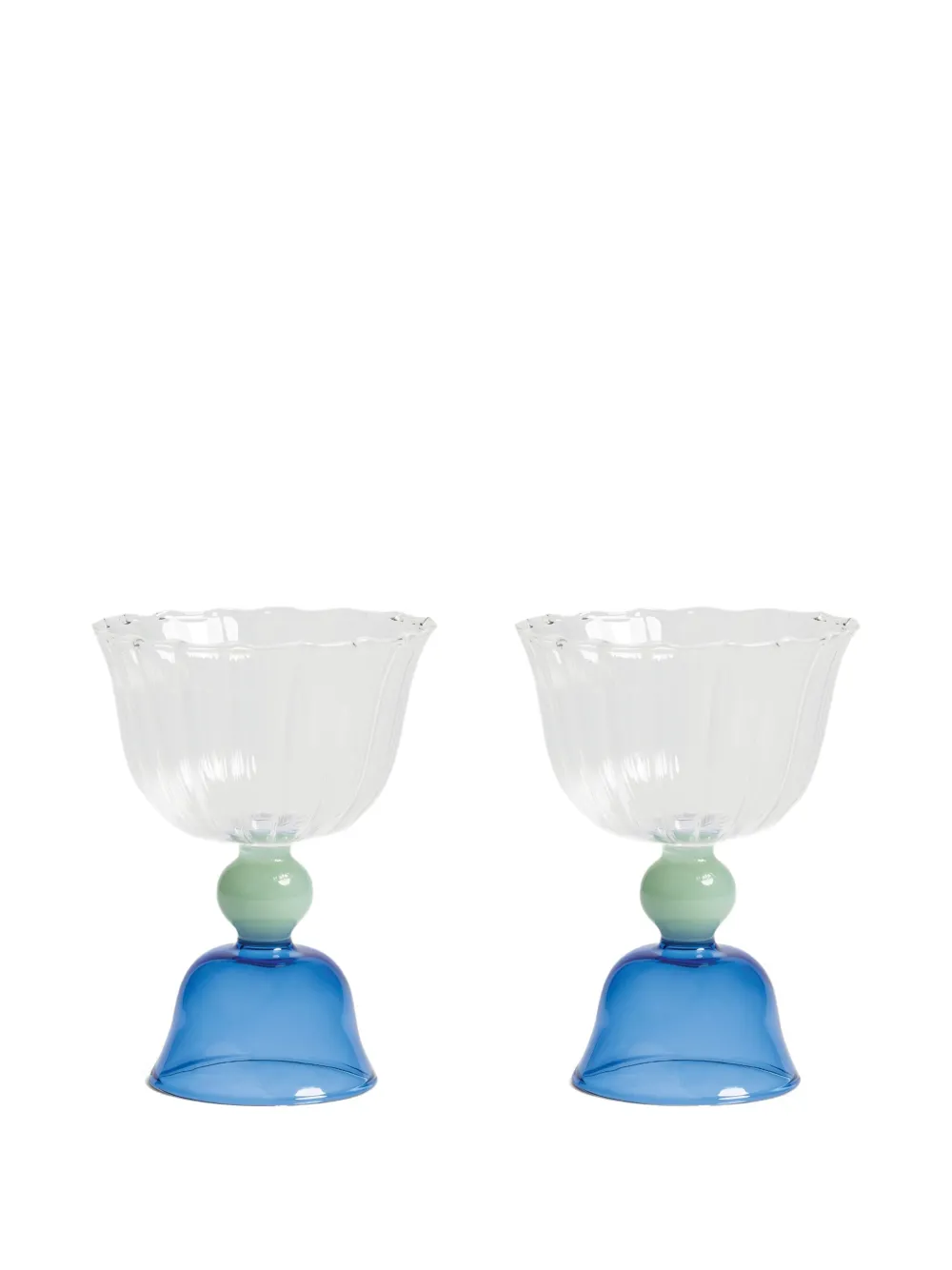 &k Amsterdam Tulip glass (set of two) | White | Image 1
