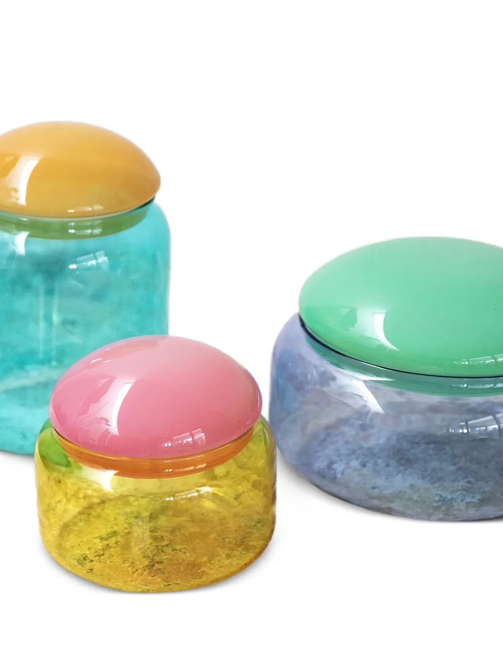  &k Amsterdam Puffy Jar - Blue 