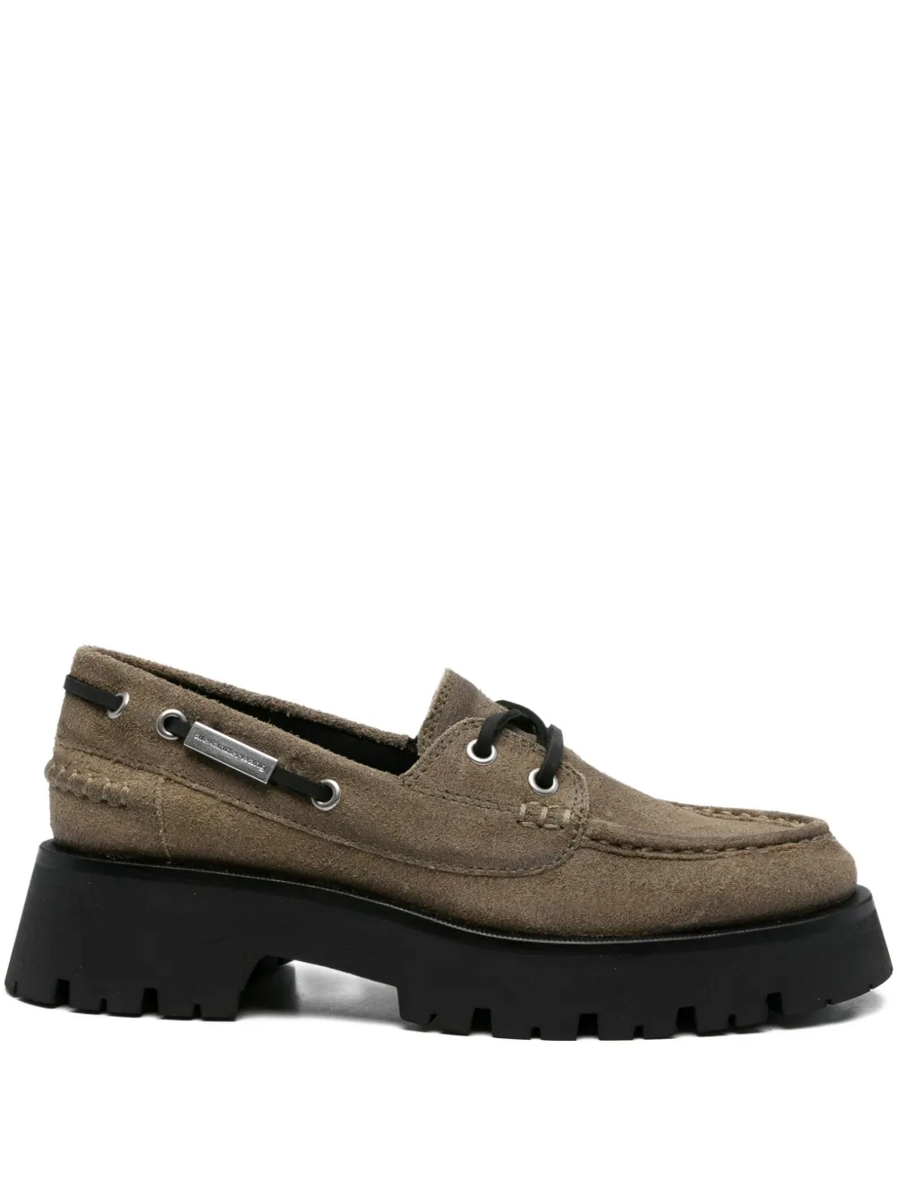 Alexander Wang Carson bootschoenen met plateauzool Groen