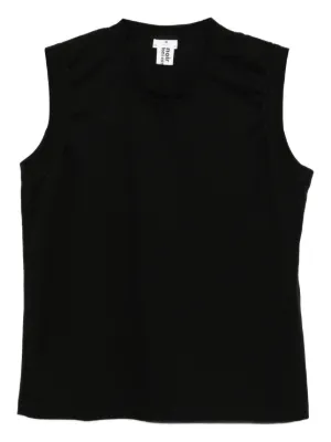 noir kei ninomiya ブラック タンクトップ S Noir Kei Ninomiya