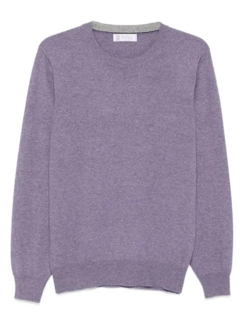 Brunello Cucinelli crew-neck cashmere sweater