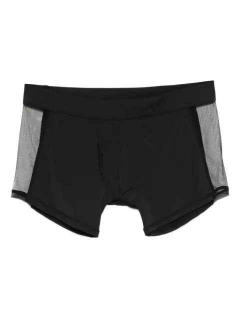 Maison Close mesh-panel tulle boxers
