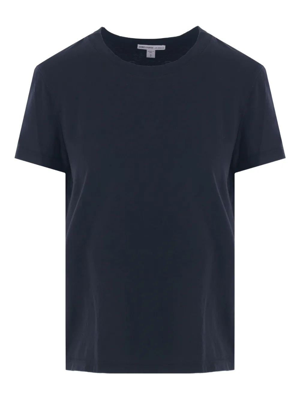 James Perse cotton T-shirt Blauw