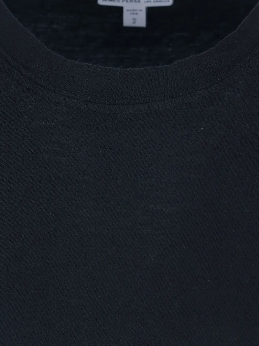 James Perse cotton T-shirt Blauw