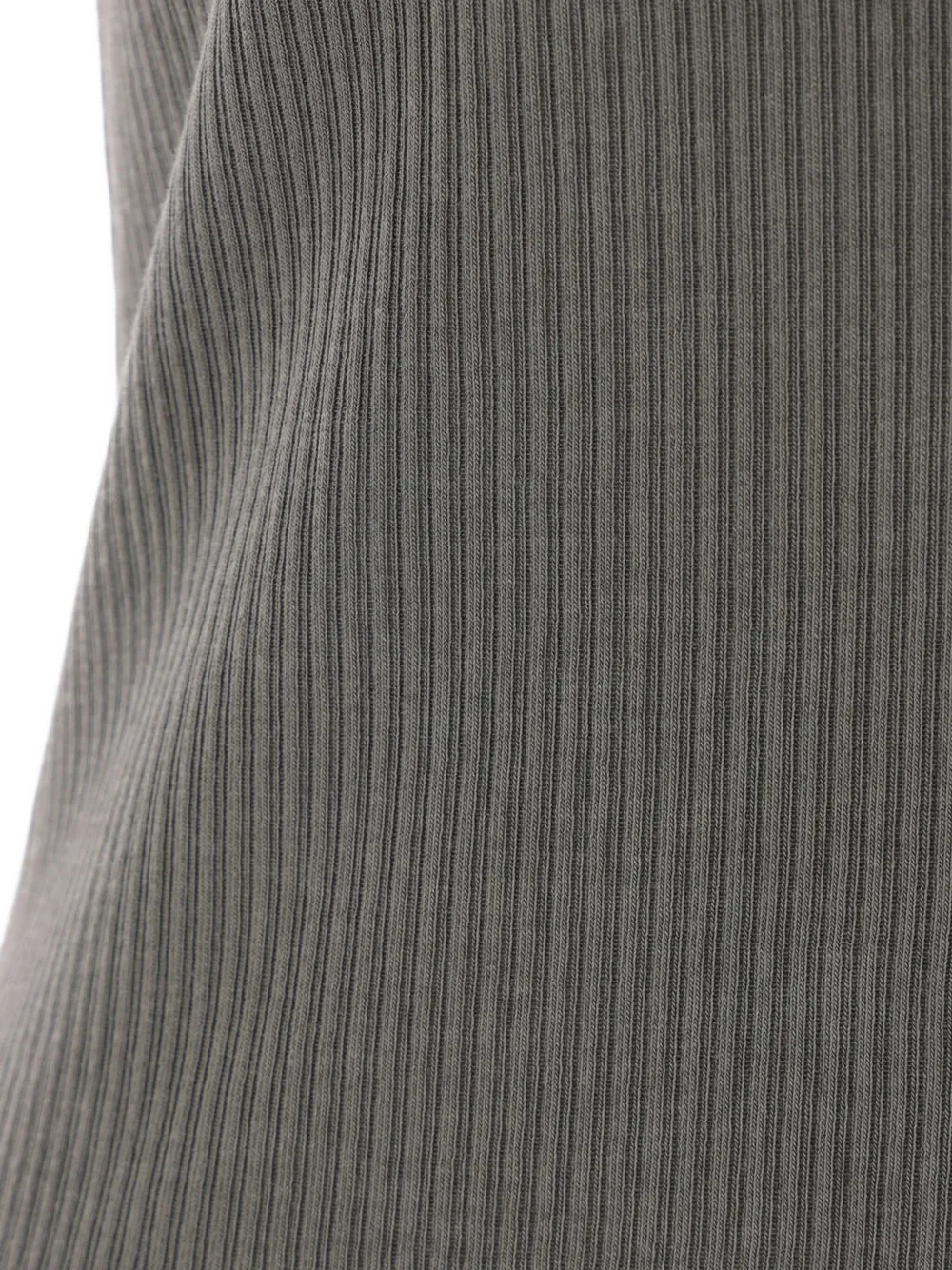 James Perse ribbed crew-neck tank top Grijs