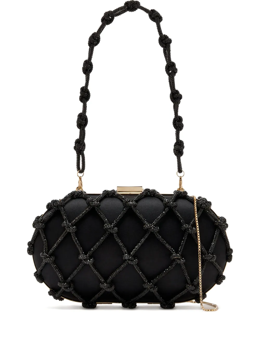 Rosantica Erato Nodi mini tote bag | Black | Image 1