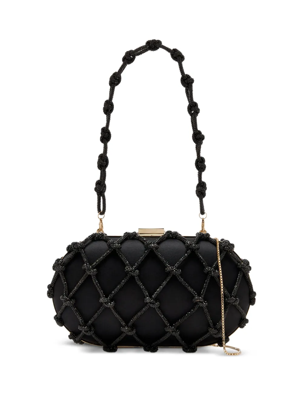 Rosantica Erato Nodi mini tote bag | Black | Image 1