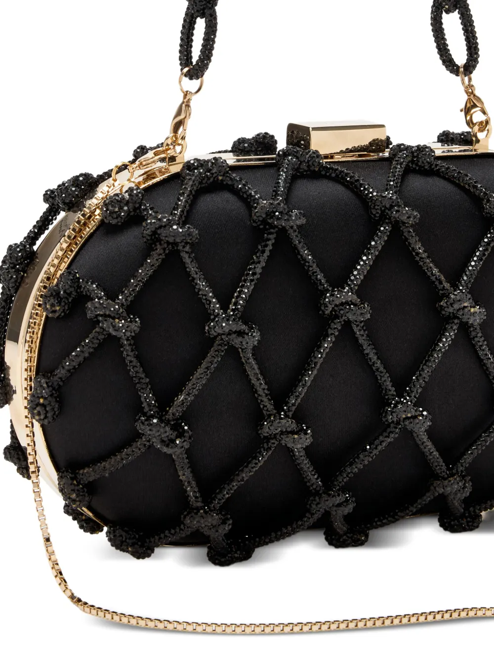 Rosantica Erato Nodi mini-shopper Zwart